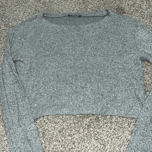 ZARA crop shirt - Picture 1 of 5